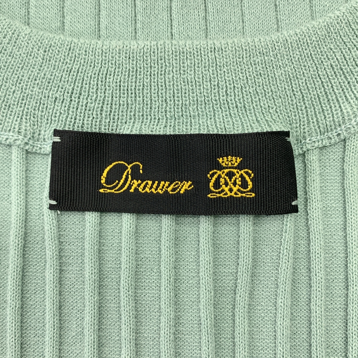 Drawer / ドゥロワー リブニット タンクトップ