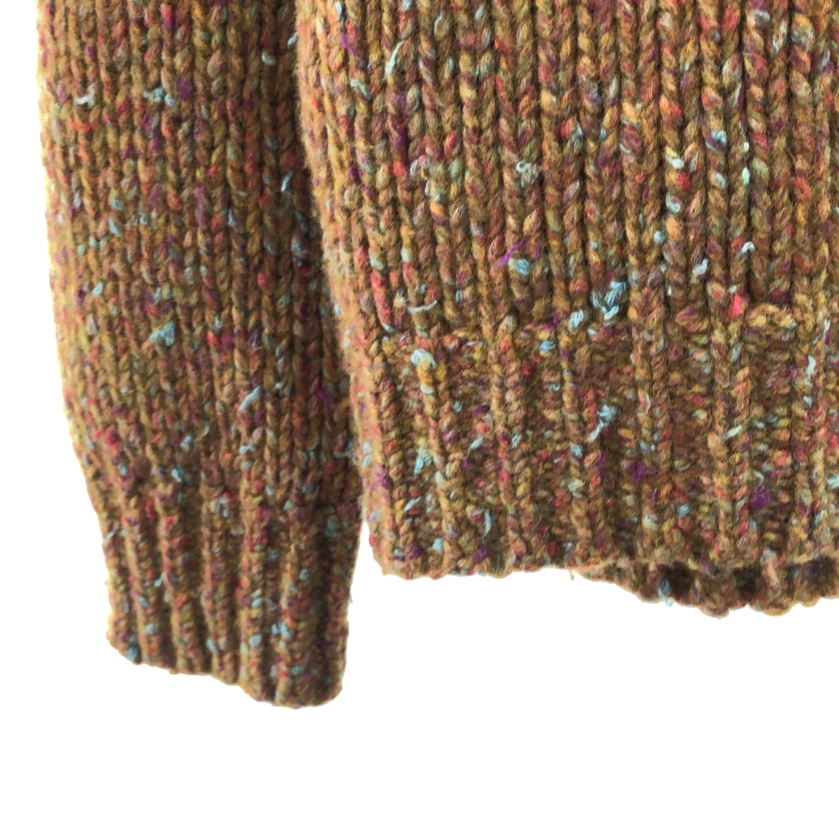 MAATEE&SONS / マーティー&サンズ ボトルネック ローゲージ ラグランスリーブニット