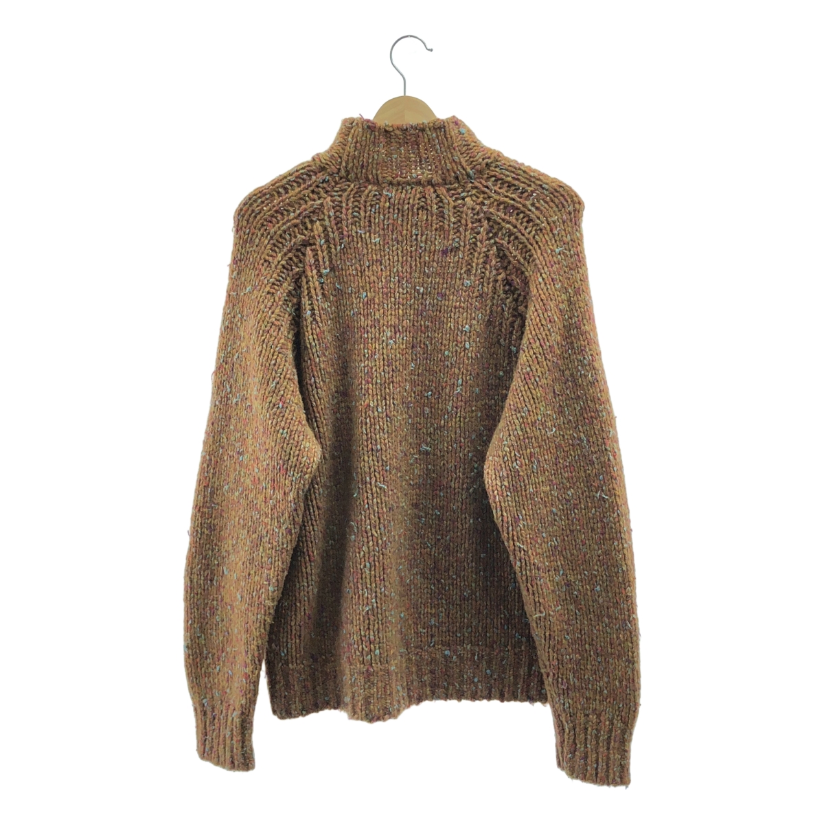 MAATEE&SONS / マーティー&サンズ ボトルネック ローゲージ ラグランスリーブニット