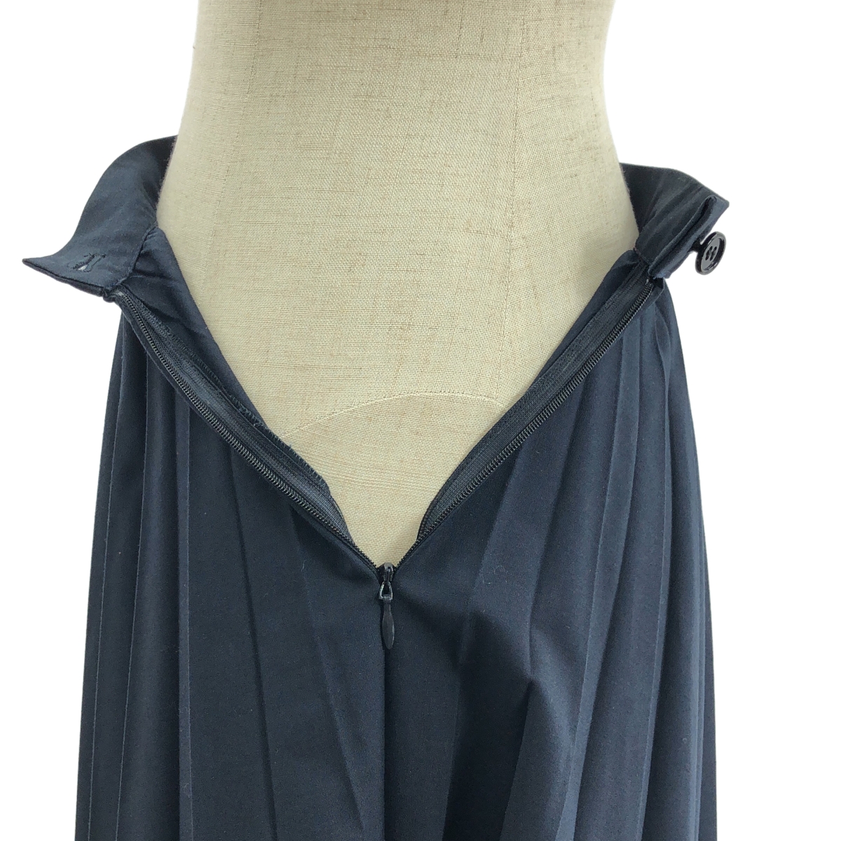 JUNYA WATANABE COMME des GARCONS / ジュンヤワタナベ サイドジップ プリーツ ボリューム ロングスカート