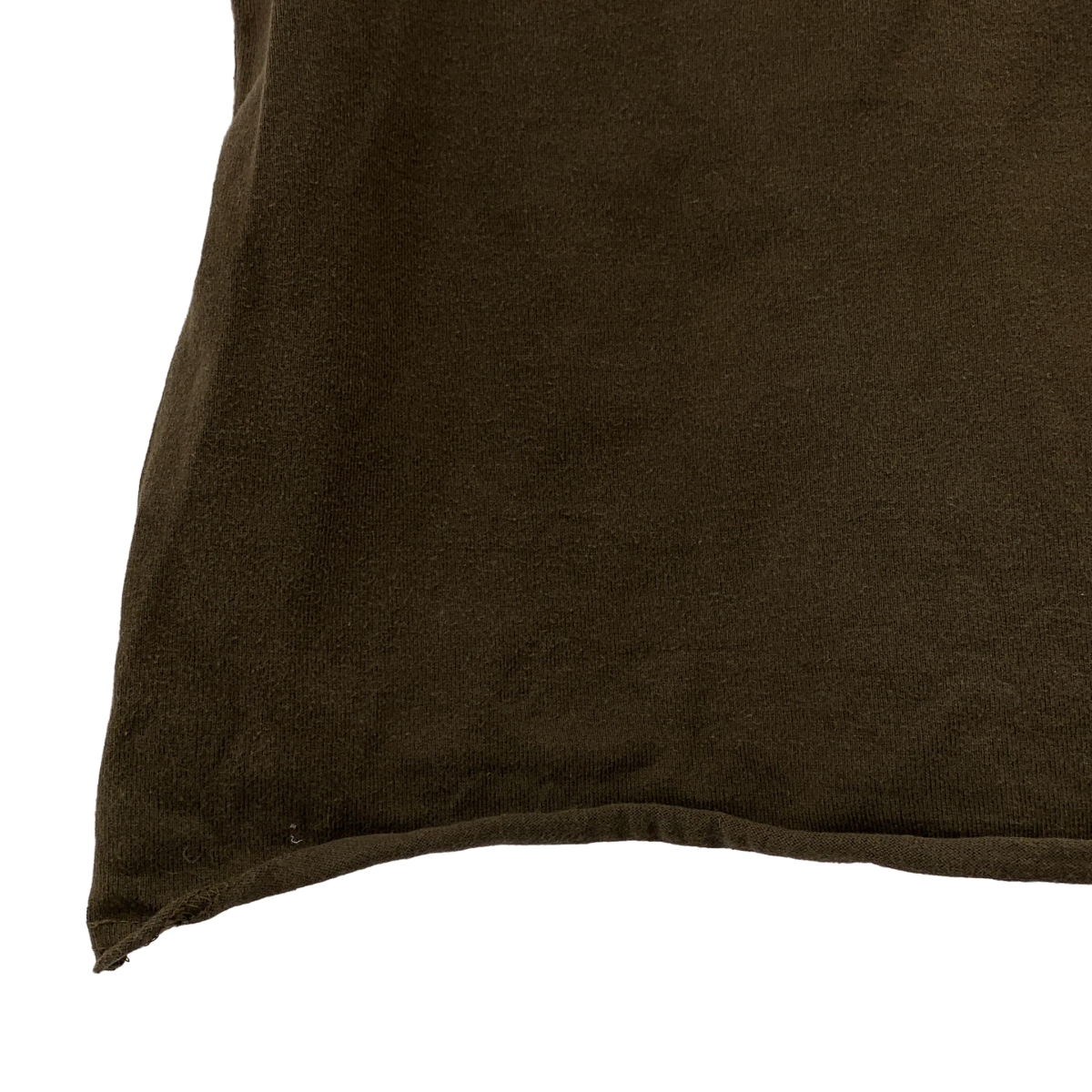 COMME des GARCONS / コムデギャルソン コットン ハイネック カットオフ Tシャツ