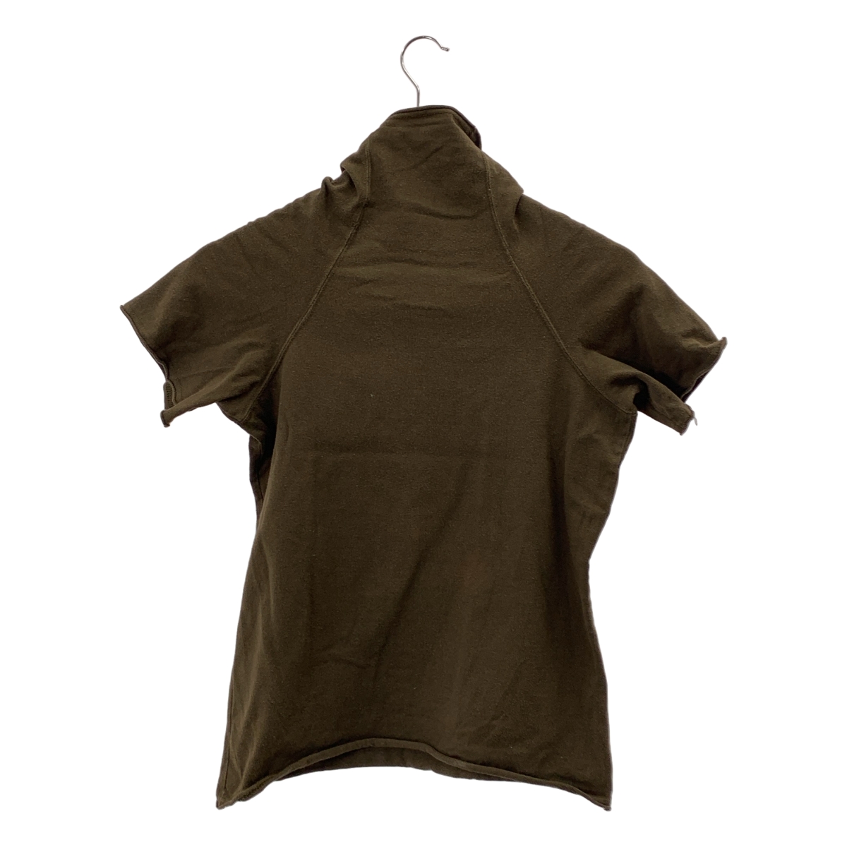 COMME des GARCONS / コムデギャルソン コットン ハイネック カットオフ Tシャツ