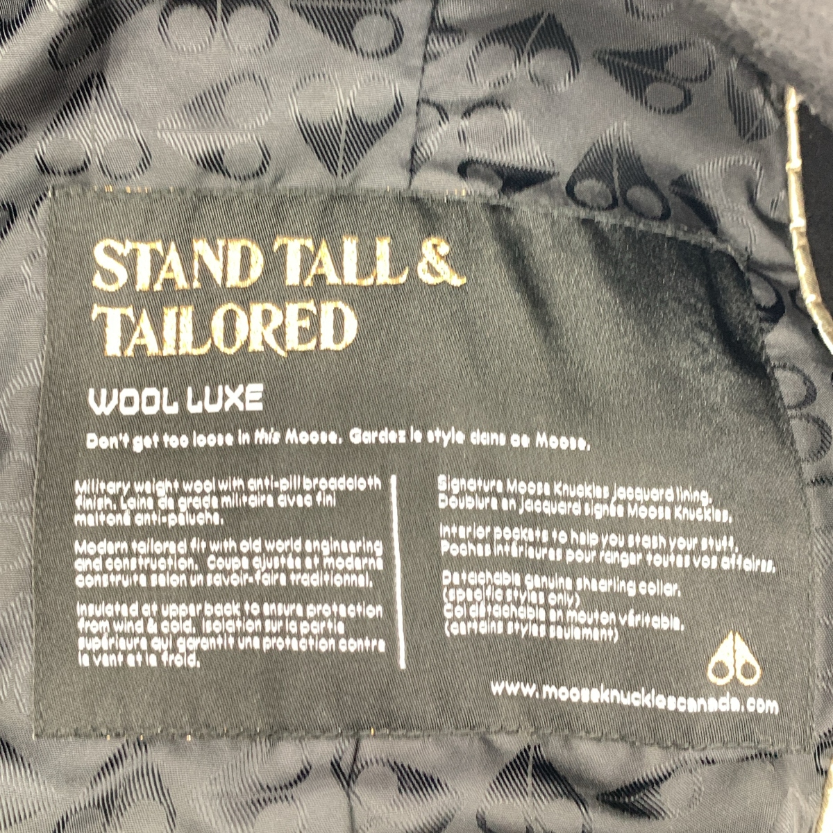 MOOSE KNUCKLES / ムースナックルズ 2way ダウンベスト付き ロングコート