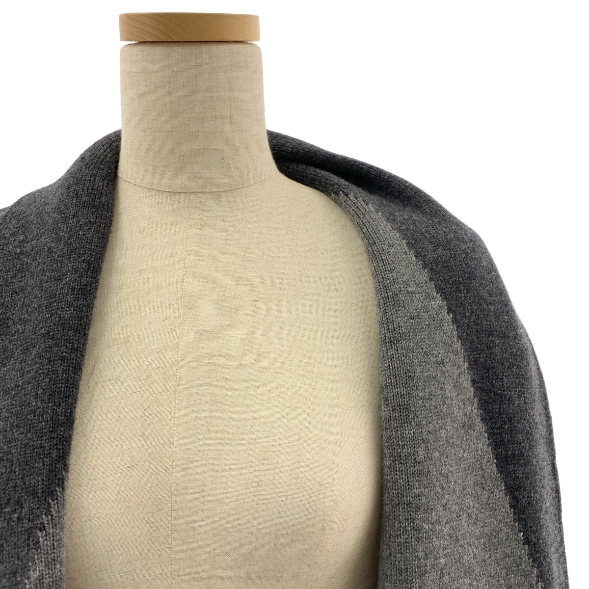 HERMES / エルメス カシミヤ混 ガウンコート