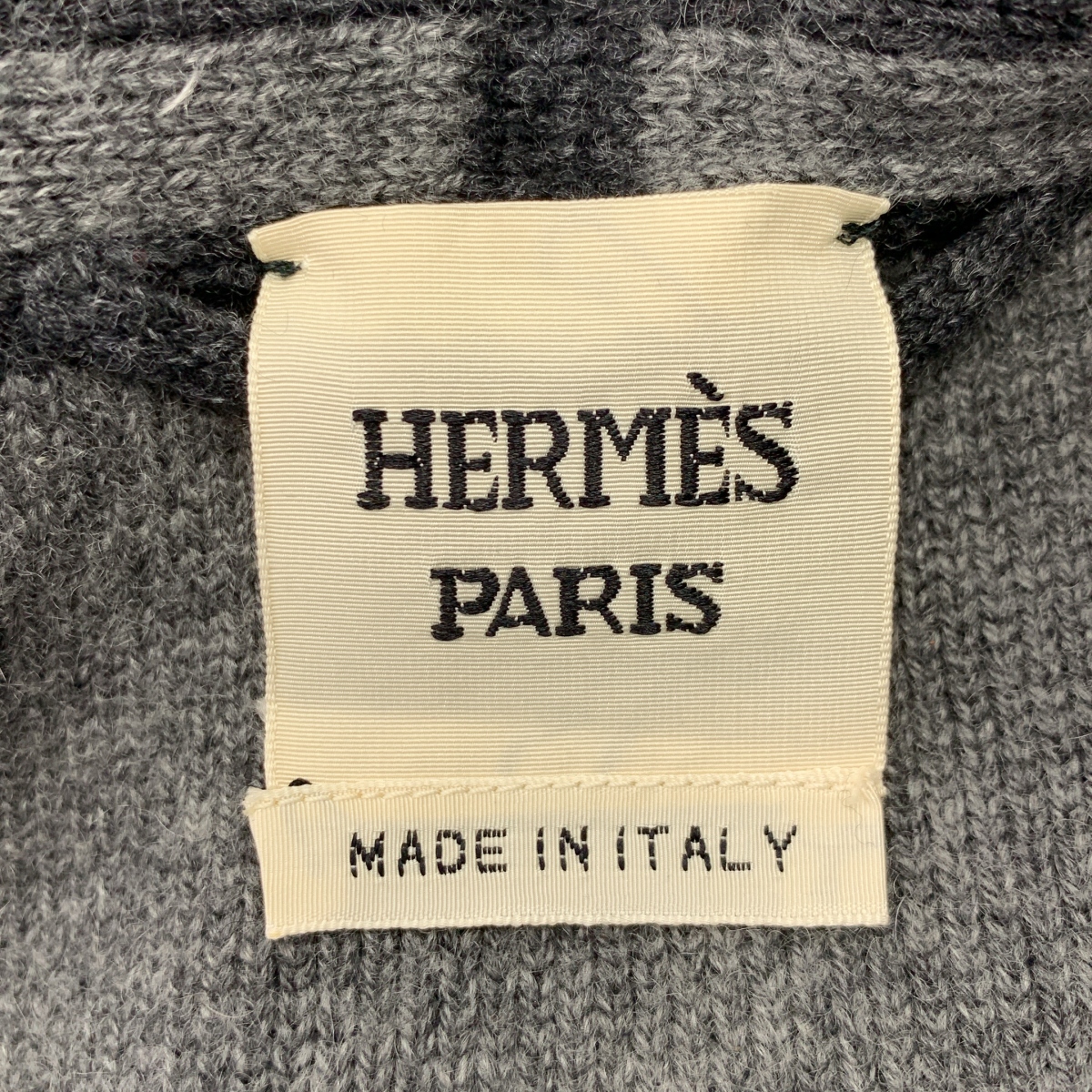 HERMES / エルメス カシミヤ混 ガウンコート