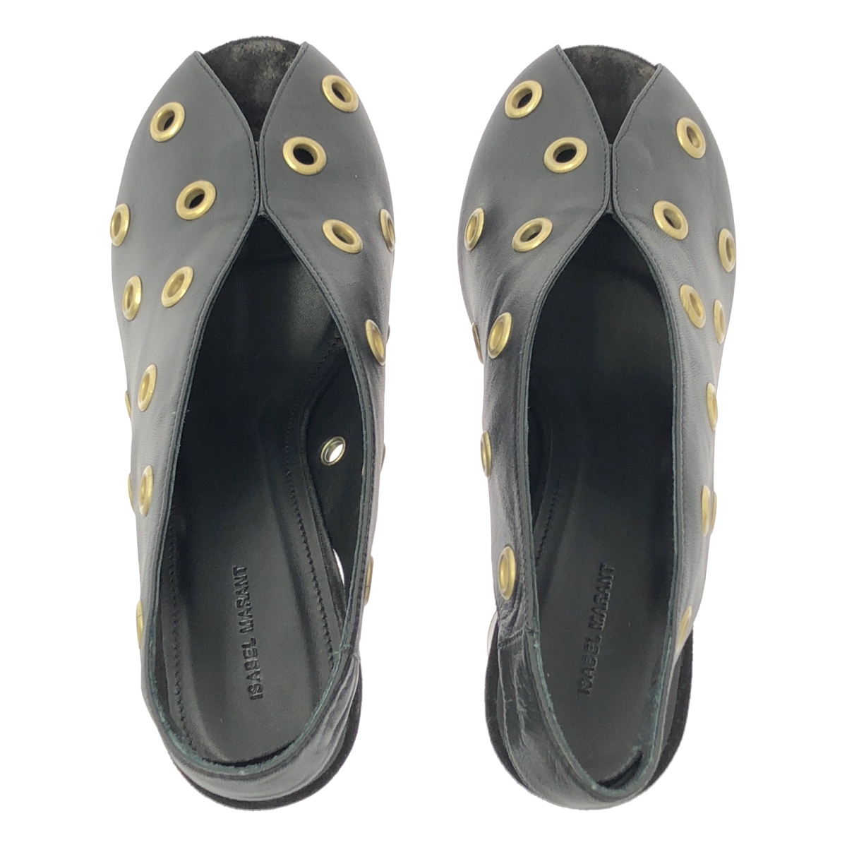 ISABEL MARANT / イザベルマラン EYELETS SHOES レザー スタッズ パンプス