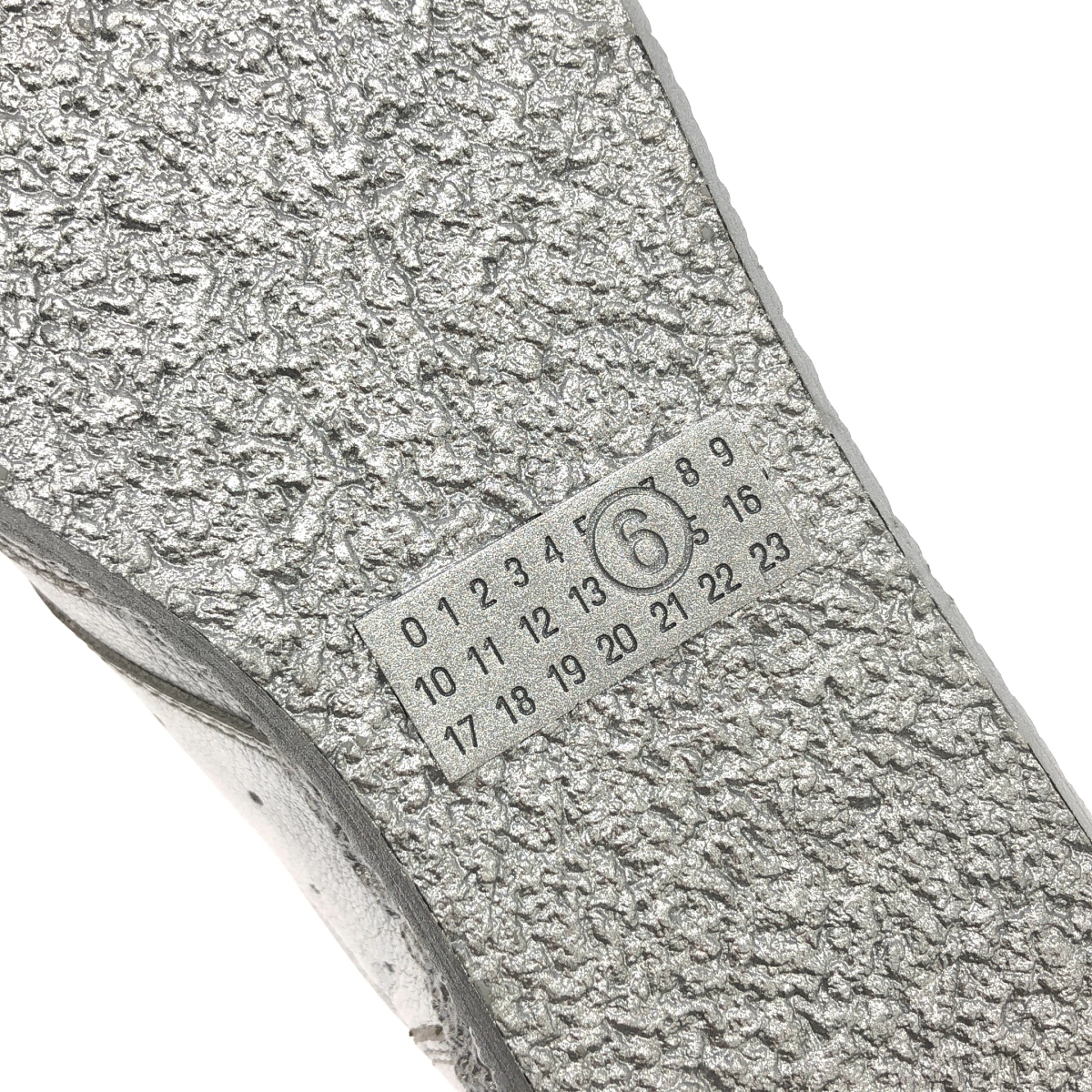 MM6 Maison Margiela / エムエムシックスメゾンマルジェラ メタリック ローカット スニーカー