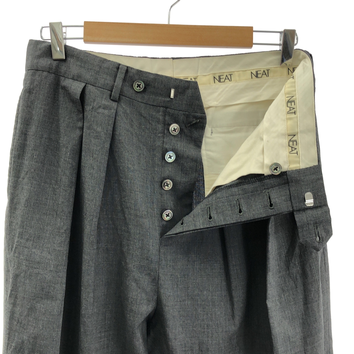 NEAT / ニート ウール 2タック パンツ