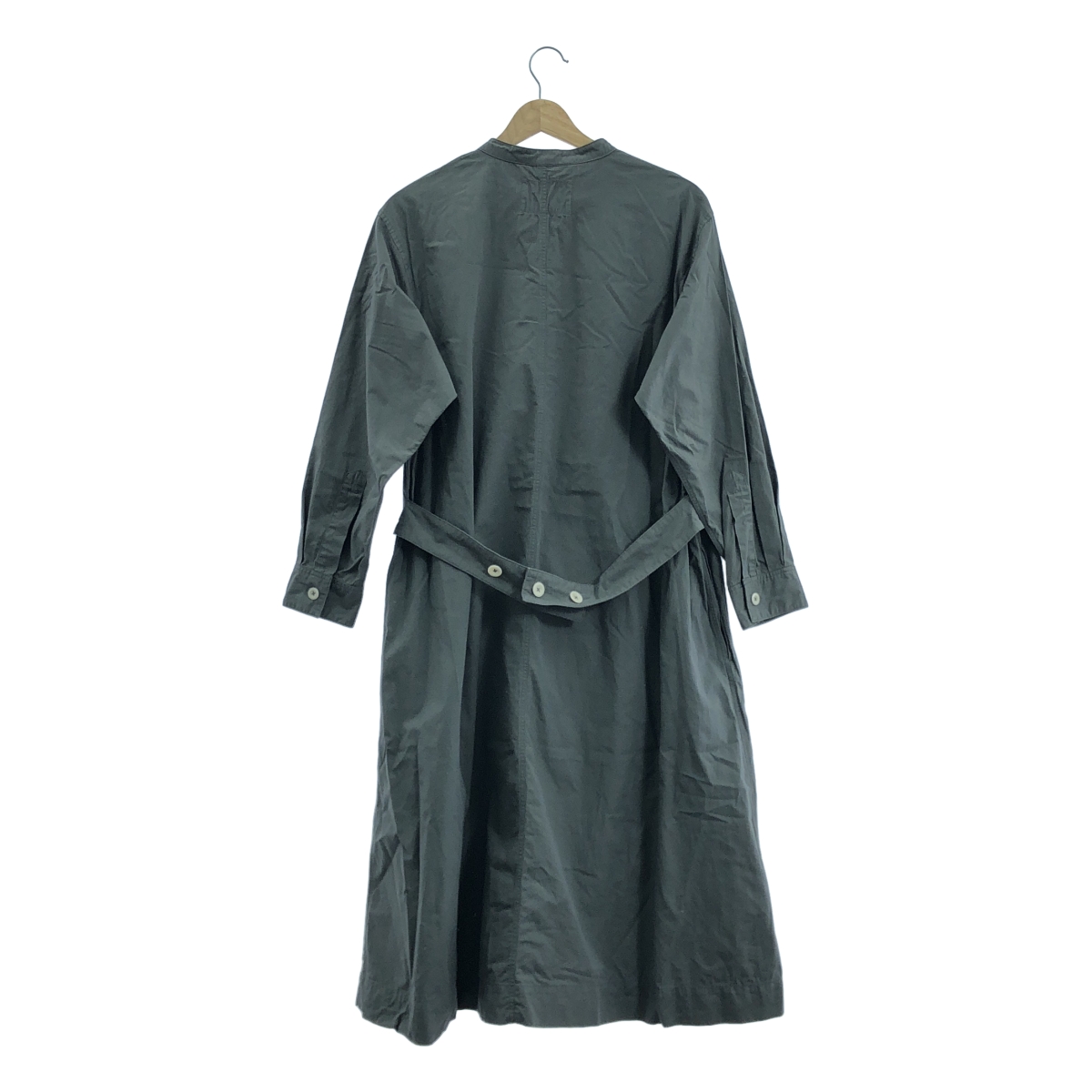 MHL. / エムエイチエルマーガレットハウエル WASHED COTTON POPLIN OP ウォッシュドコットン ポプリン ワンピース