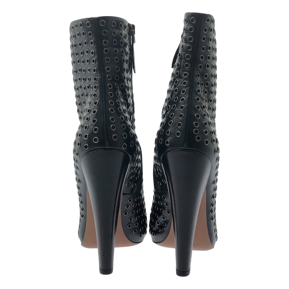 ALAIA / アライア eyelet  boots / アイレット パンチング レザー ヒール ブーツ
