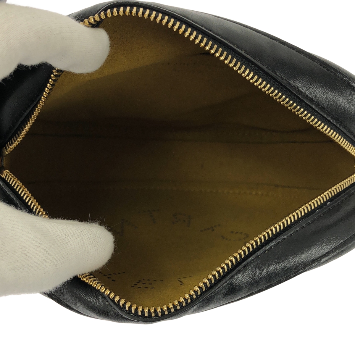 STELLA McCARTNEY / ステラマッカートニー パンチング ロゴ カメラ ショルダー バッグ