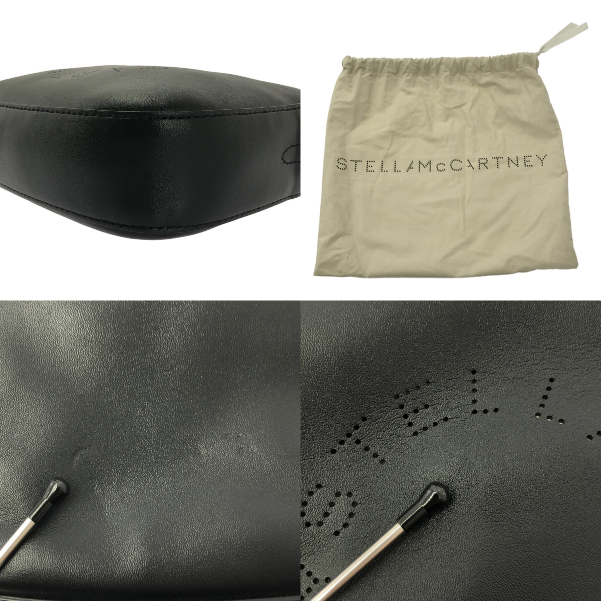 STELLA McCARTNEY / ステラマッカートニー パンチング ロゴ カメラ ショルダー バッグ