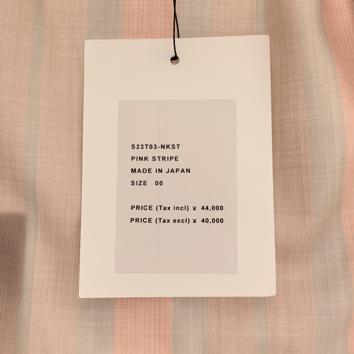 OVERCOAT / オーバーコート ウール ストライプ オープンカラーシャツ