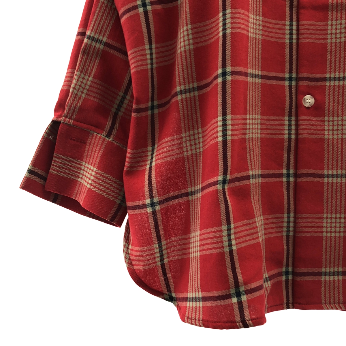 SHINYA KOZUKA / シンヤコヅカ HIS SHIRT ウール コットン チェック シャツ