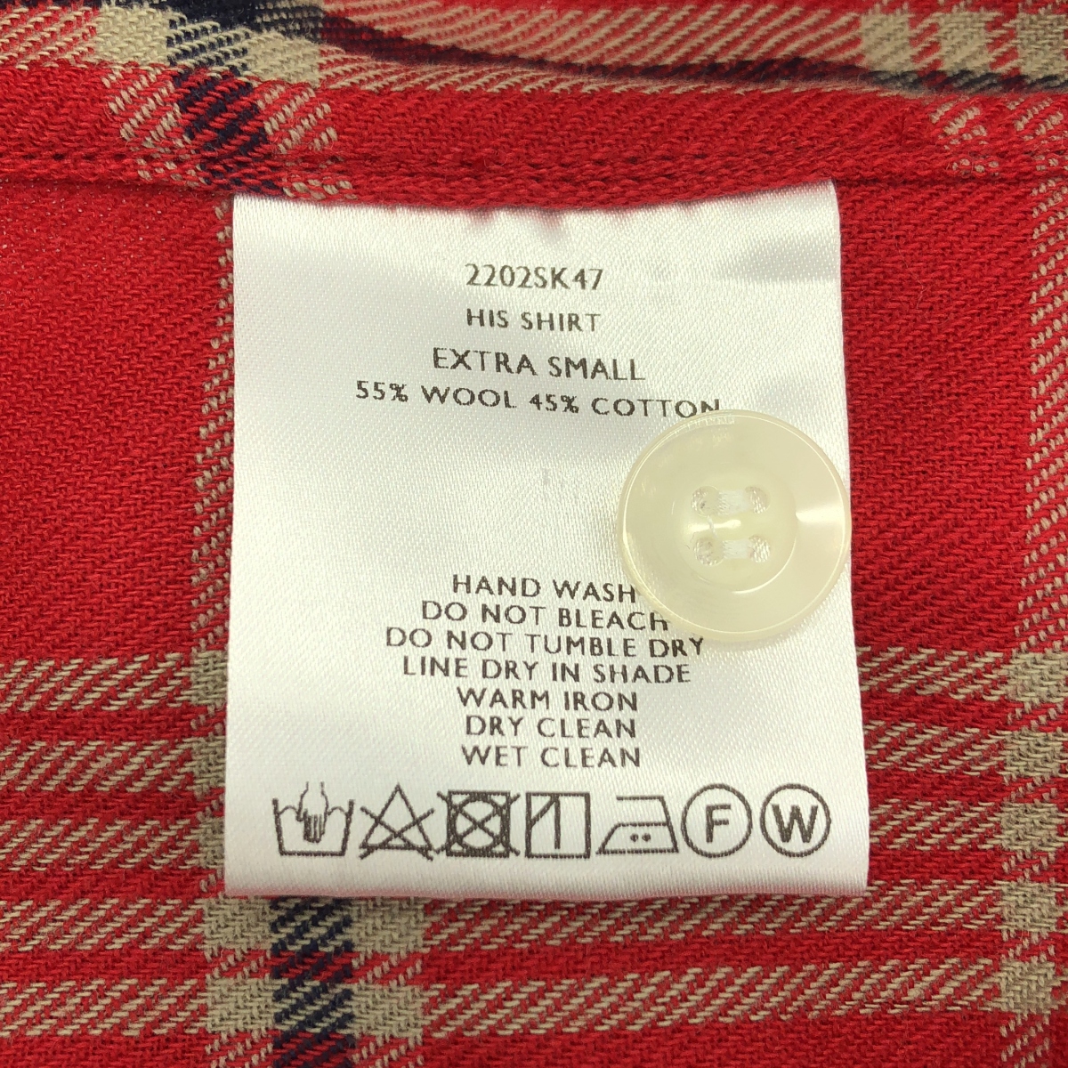 SHINYA KOZUKA / シンヤコヅカ HIS SHIRT ウール コットン チェック シャツ