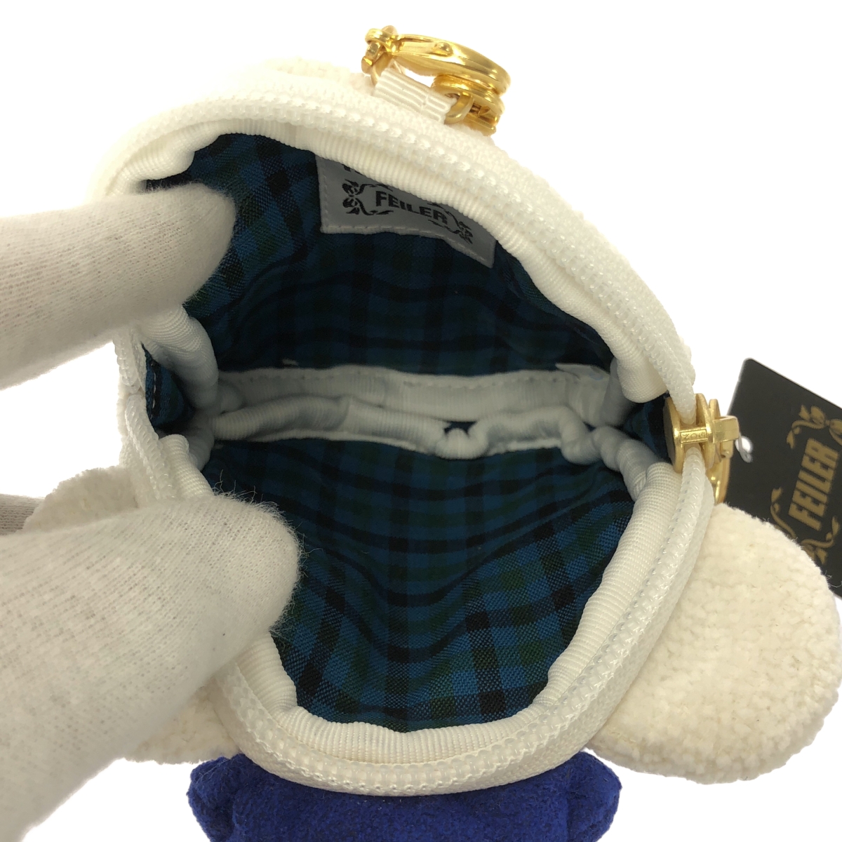 FEILER / フェイラー × familiar チャーム ポーチ / ファミちゃん