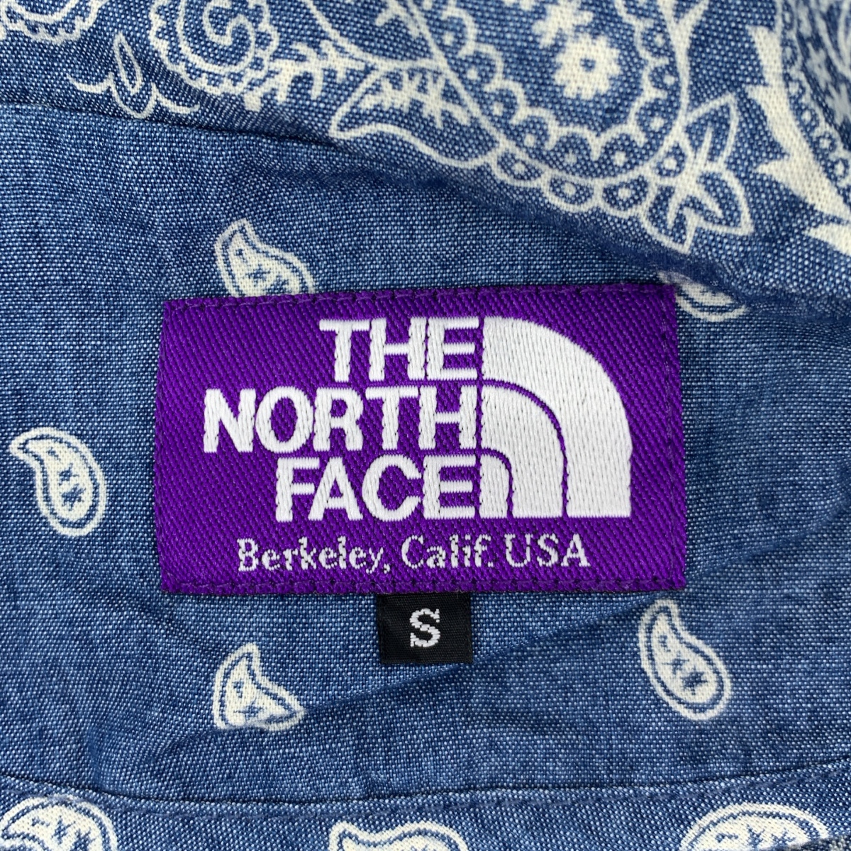 THE NORTH FACE PURPLE LABEL / ザノースフェイスパープルレーベル NP2602N / COOLMAX Indigo Print Anorak ペイズリー柄 アノラック パーカー