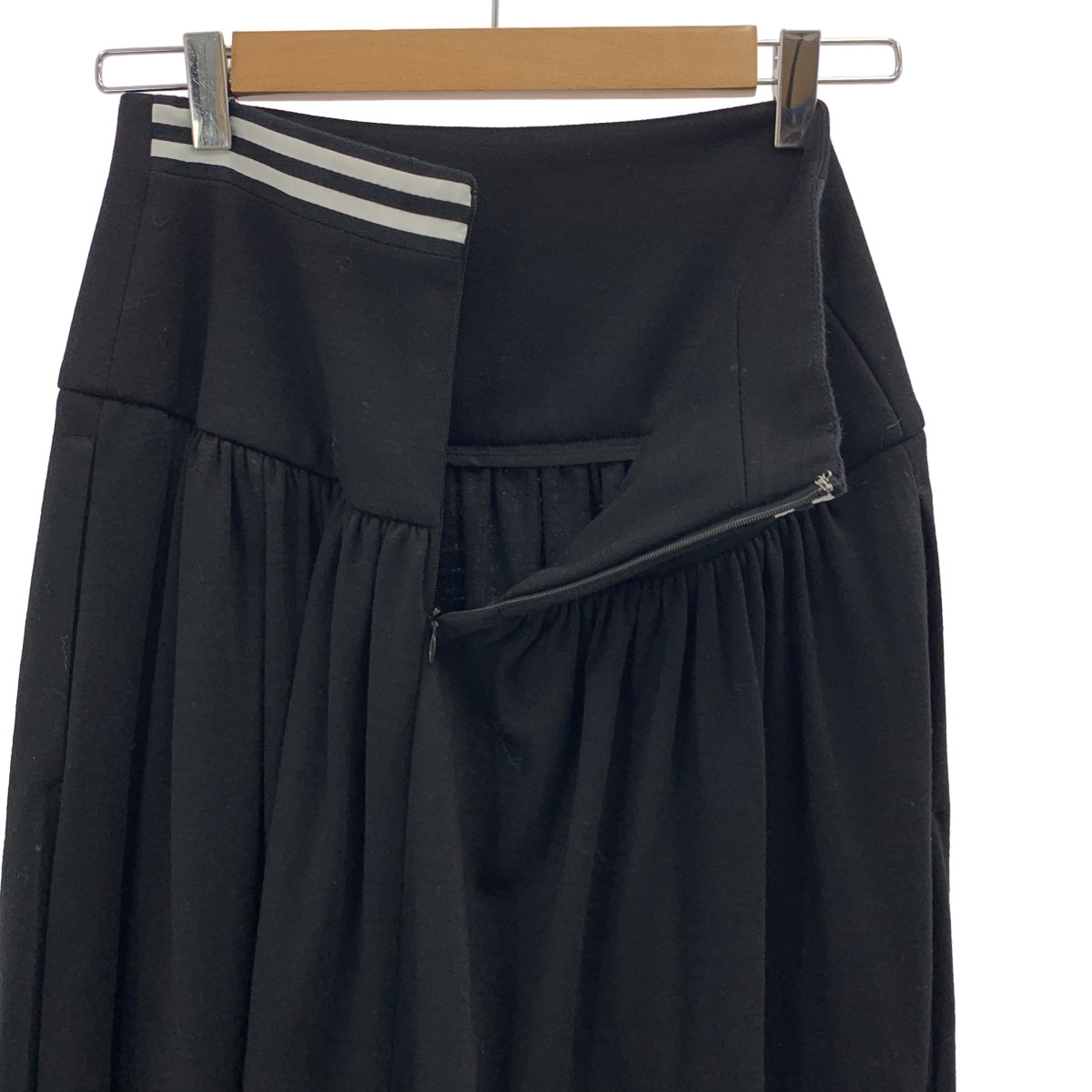 BORDERS at BALCONY / ボーダーズアットバルコニー WEEKEND GATHERED SKIRT ウール ギャザー スカート