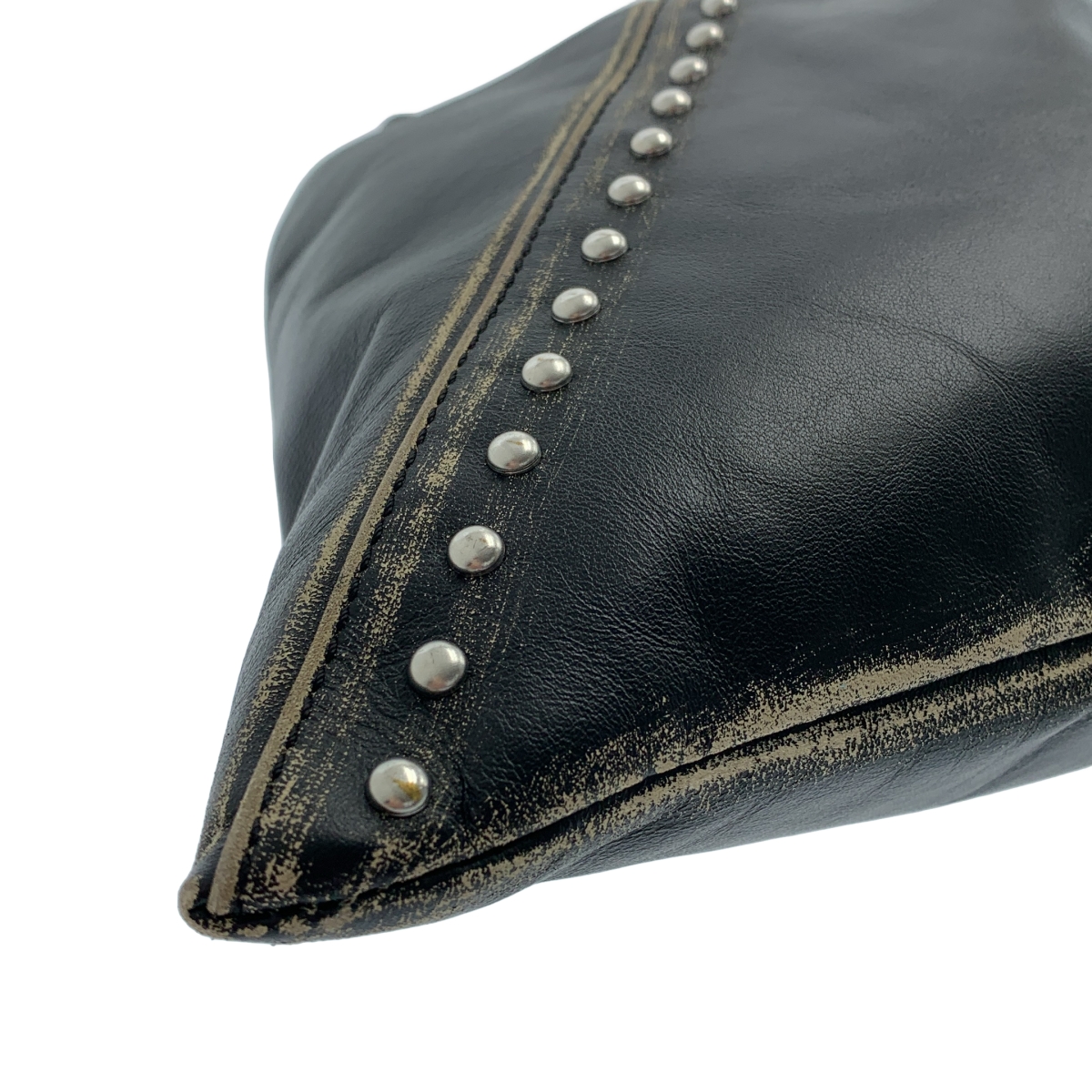 MM6 Maison Margiela / エムエムシックスメゾンマルジェラ MINI Japanese ダメージ加工 スタッズ ミニジャパニーズ ハンドバッグ