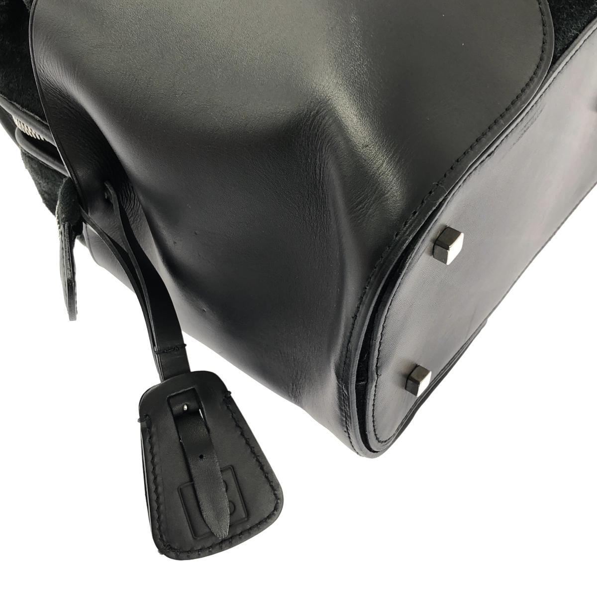 BALLY / バリー スウェード レザー ボストン バッグ