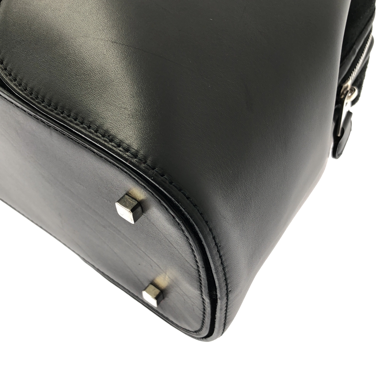 BALLY / バリー スウェード レザー ボストン バッグ