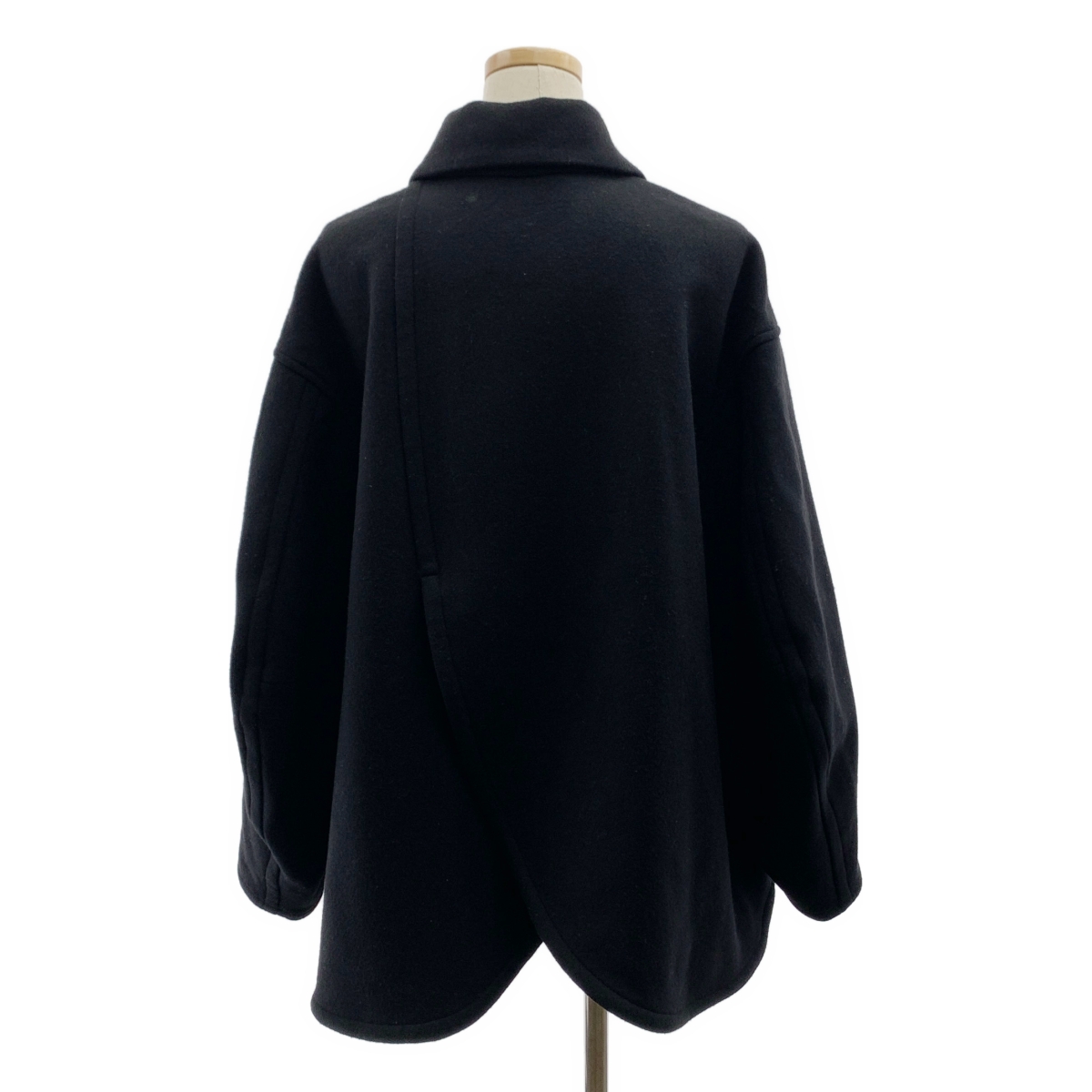 ENFOLD / エンフォルド ROUND HEM COAT / ウール ラウンド ヘム ショート コート