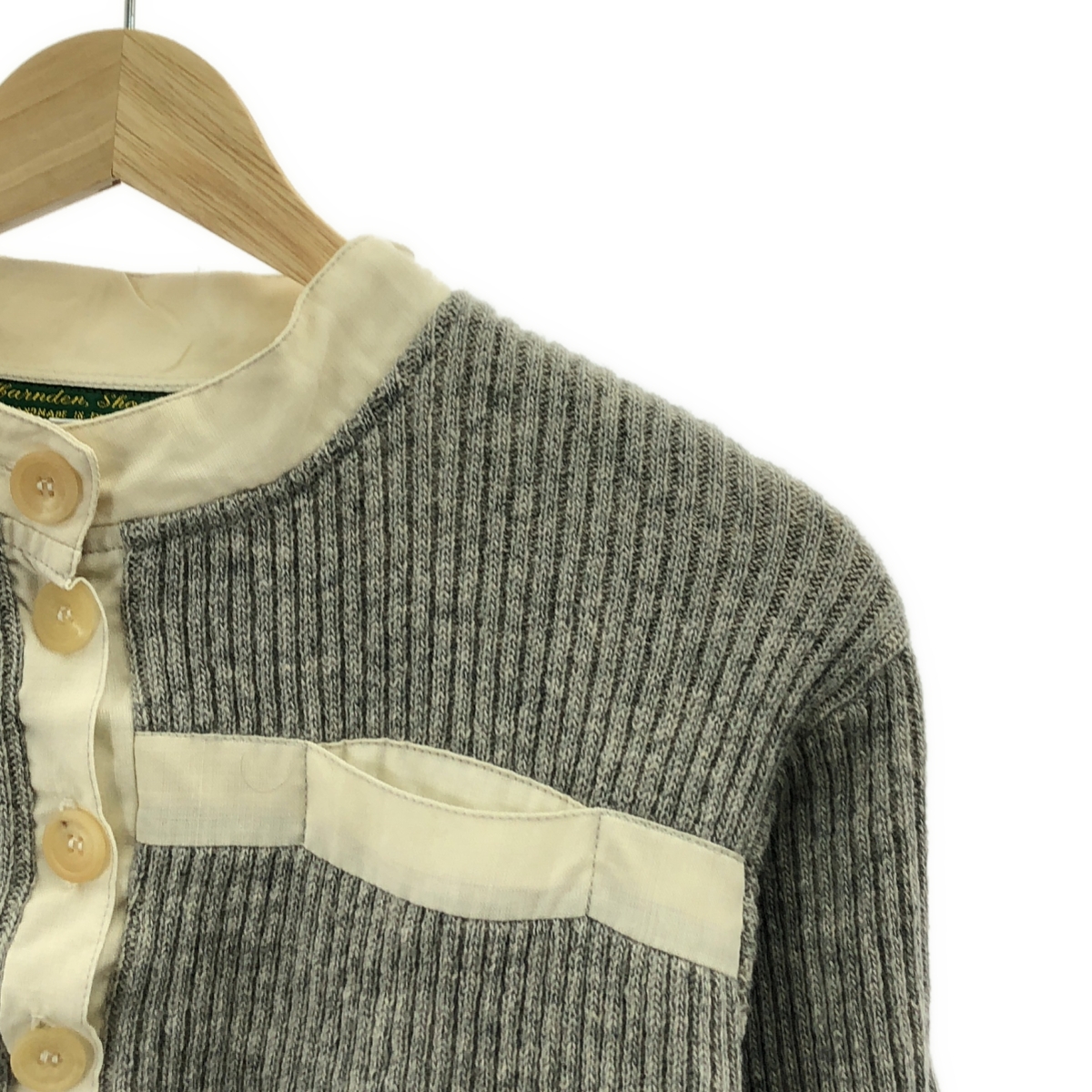 Paul Harnden / ポールハーデン Womens knit Grandpa / ヘンリーネック ニット セーター