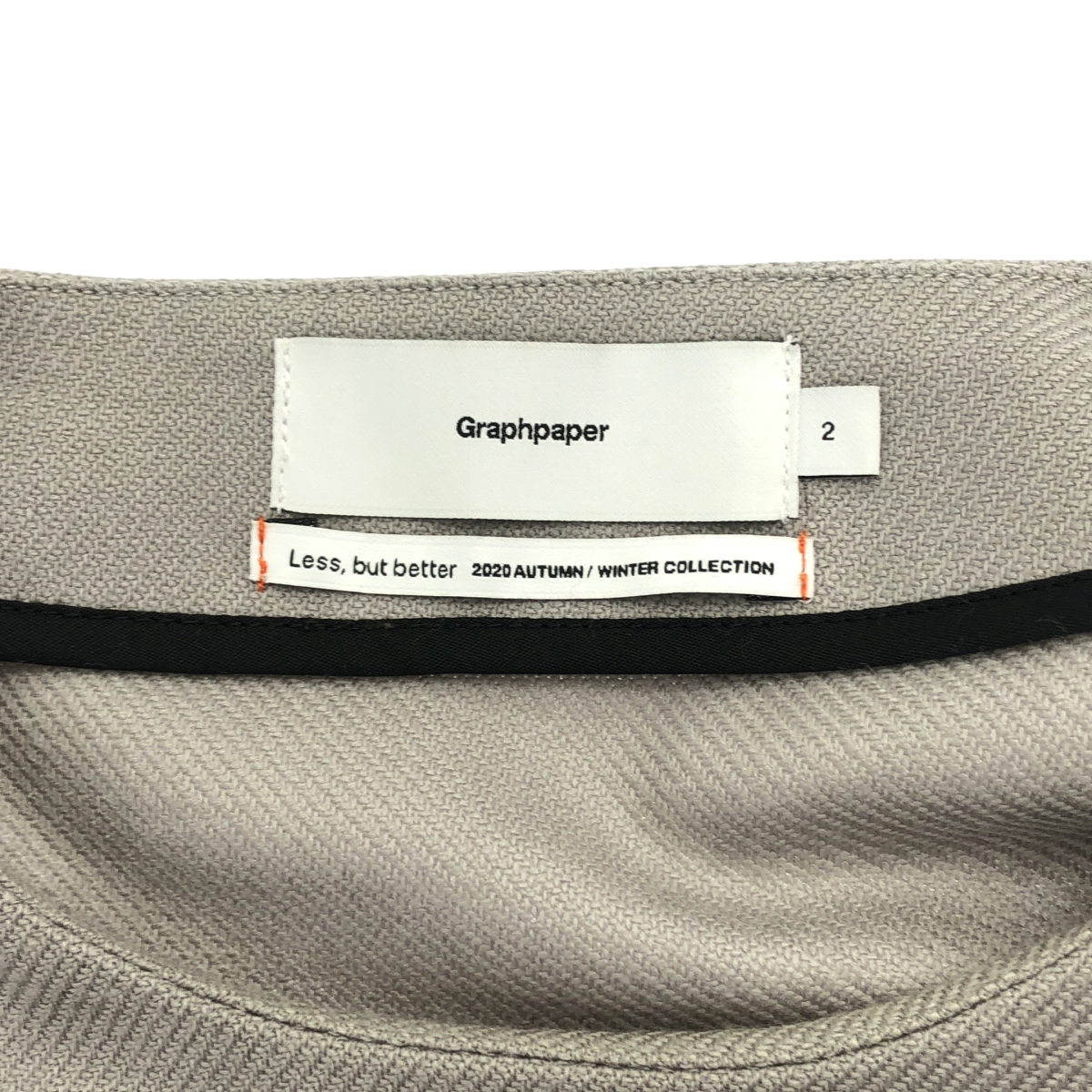 Graphpaper / グラフペーパー Gently Wool Pull Over ジェントリーウール プルオーバー カットソー