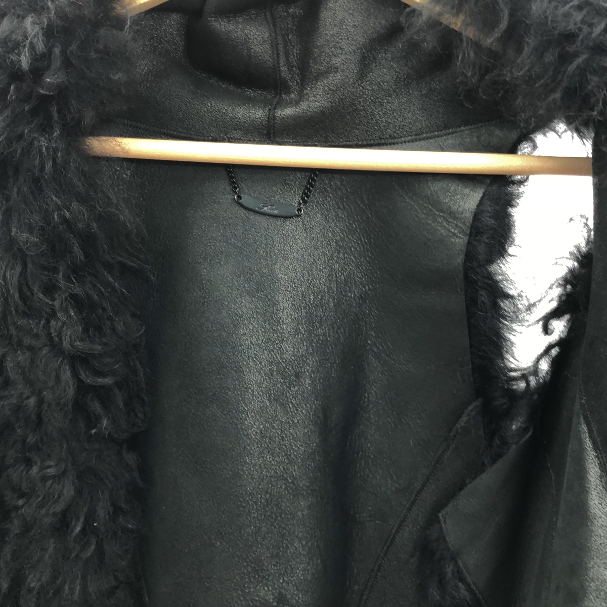 Sisii / シシ ラムレザー ファー ベスト