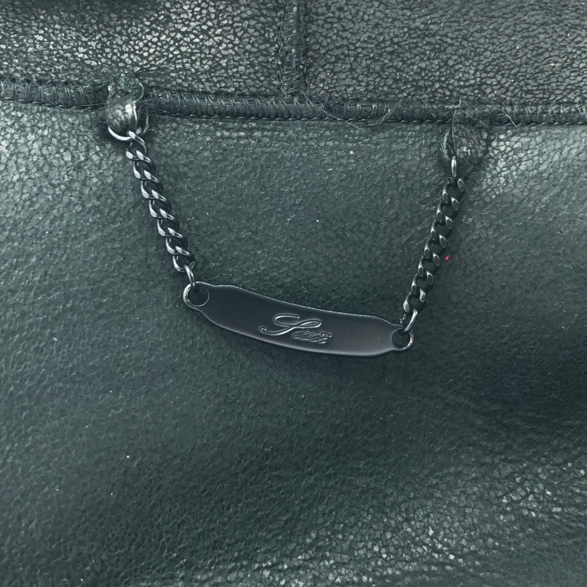 Sisii / シシ ラムレザー ファー ベスト