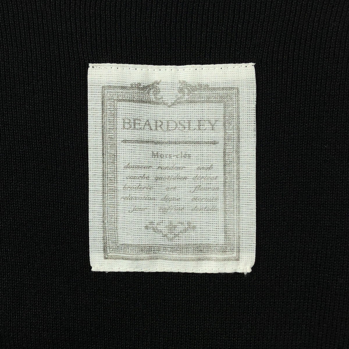 その他 コットン  スリット ロング Vネックニットベスト