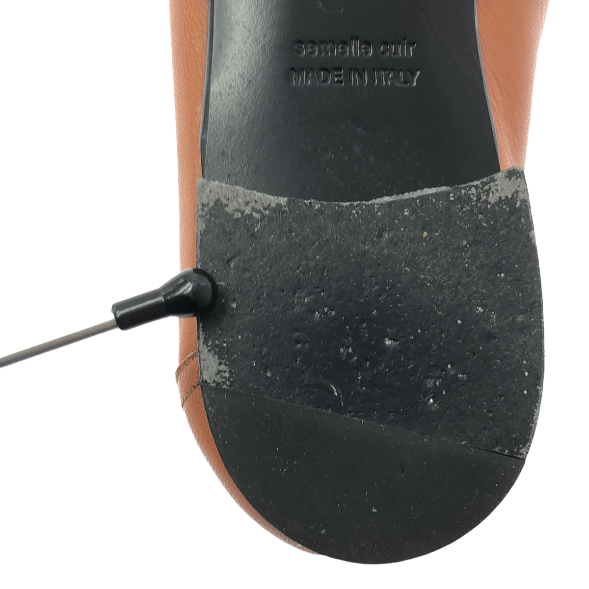 HERMES / エルメス Hロゴ金具 ローファー レザーシューズ 革靴