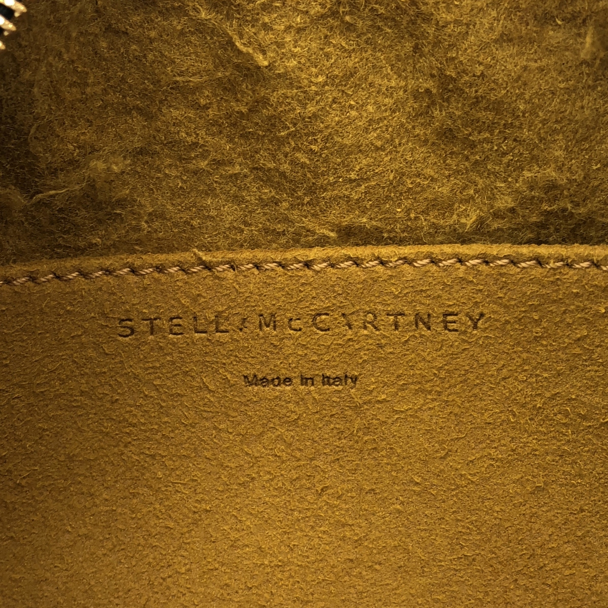 STELLA McCARTNEY / ステラマッカートニー SMALL CAMERA BAG カメラ パンチングレザー ロゴ ショルダー バッグ