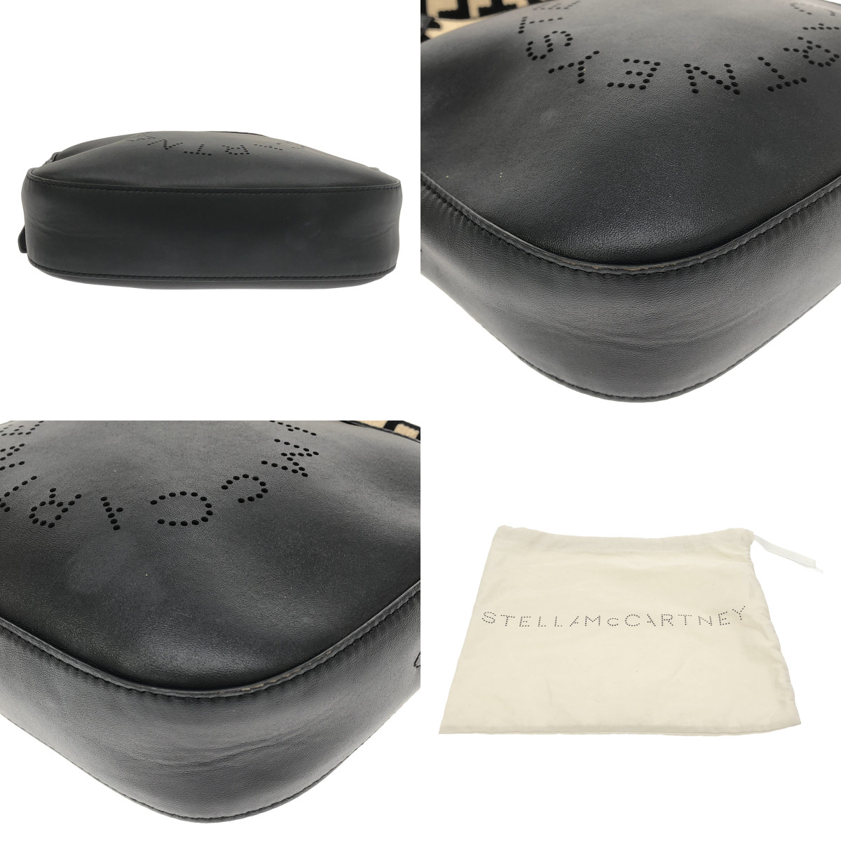 STELLA McCARTNEY / ステラマッカートニー SMALL CAMERA BAG カメラ パンチングレザー ロゴ ショルダー バッグ