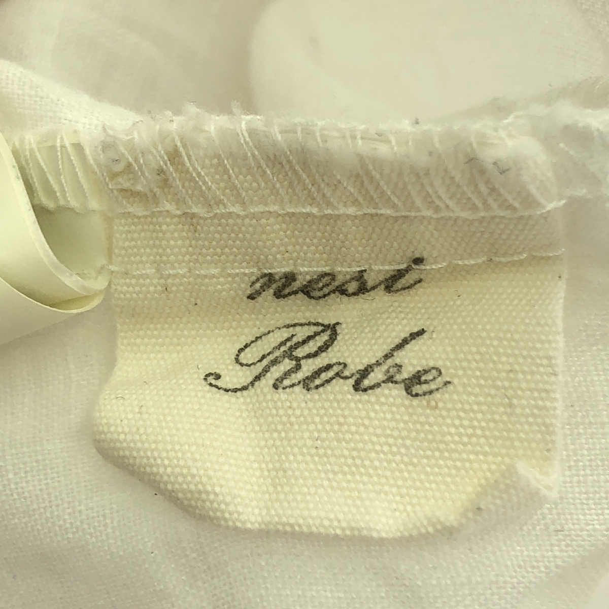 nest robe / ネストローブ 2way リネン ウェーブタック シャツ ブラウス