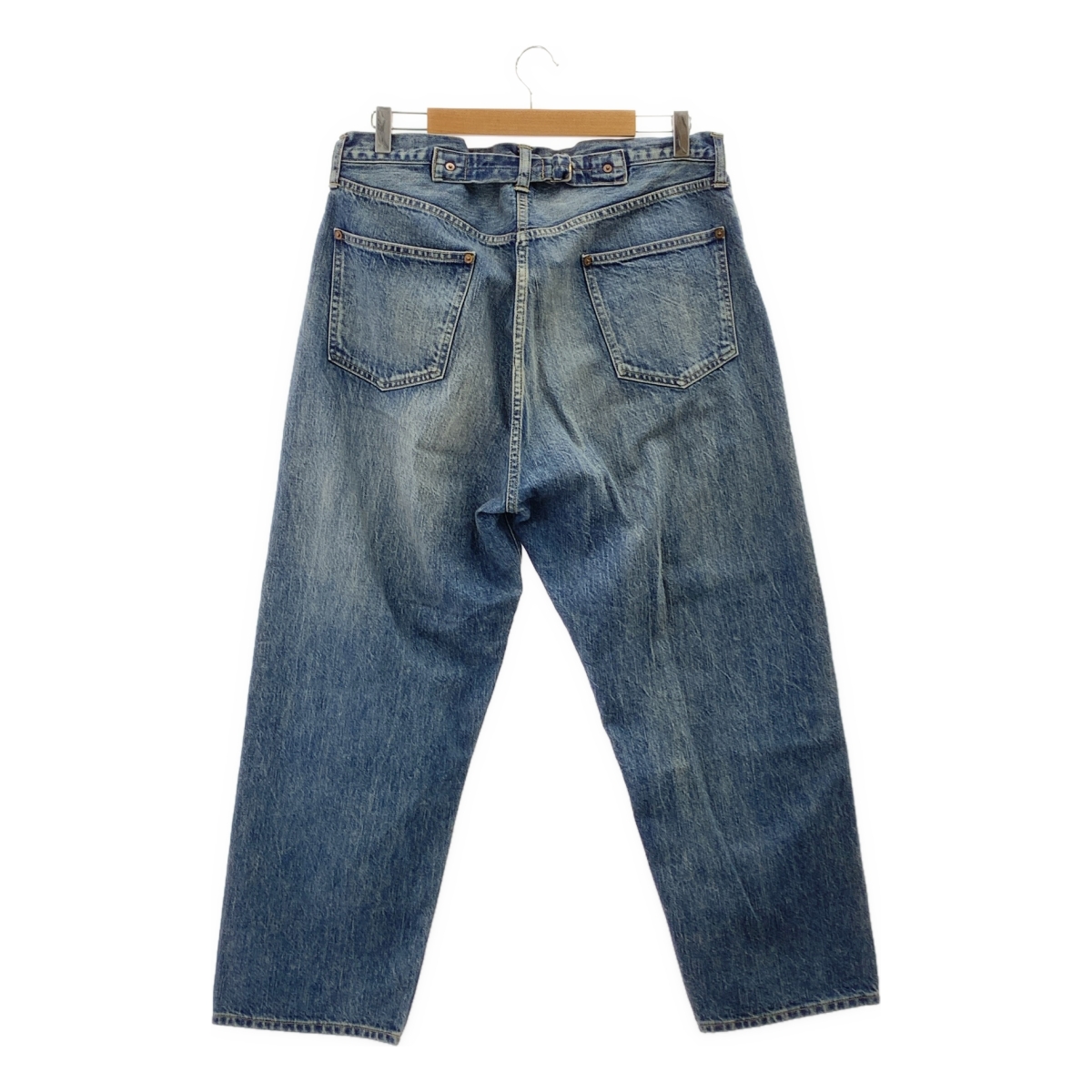 A.PRESSE / アプレッセ No.22 Washed Wide Denim Pants ウォッシュド ワイド デニムパンツ