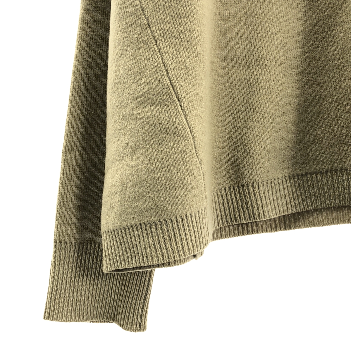 Deuxieme Classe / ドゥーズィエムクラス ウール カシミヤ Vネックミドルゲージ ニット