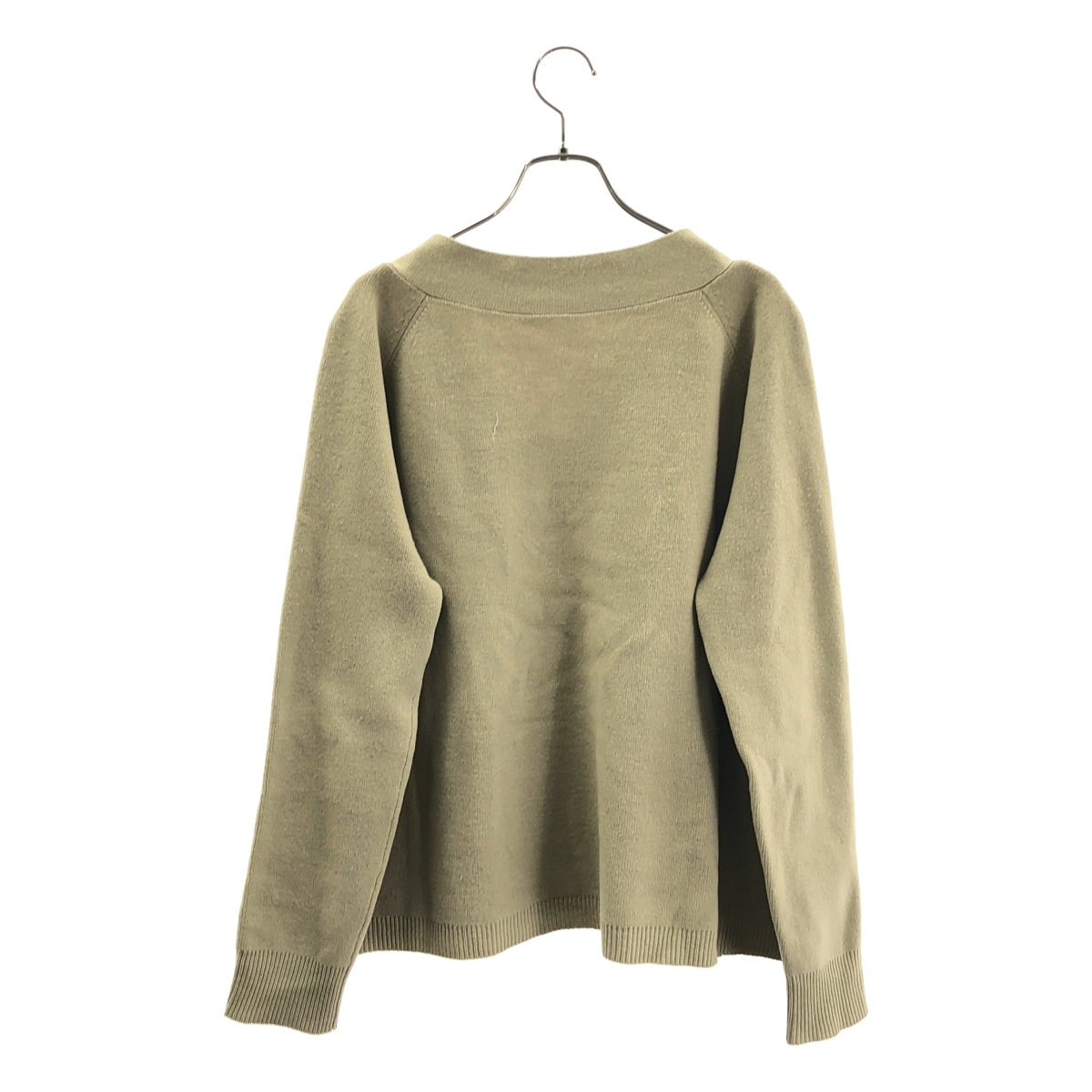 Deuxieme Classe / ドゥーズィエムクラス ウール カシミヤ Vネックミドルゲージ ニット