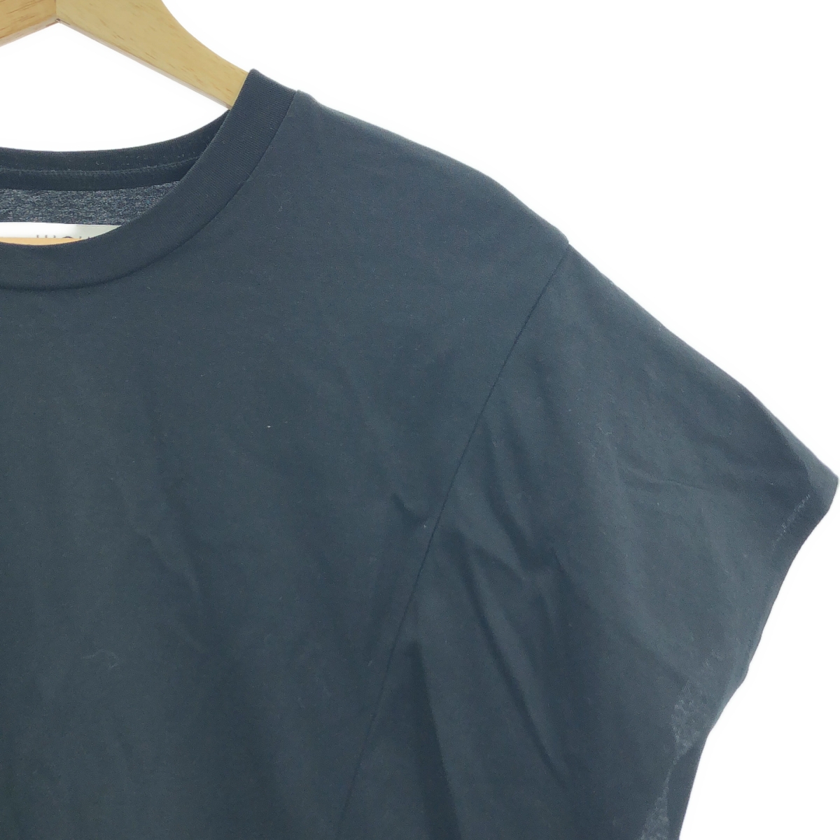 UJOH / ウジョー コットン アシンメトリー タンクトップ