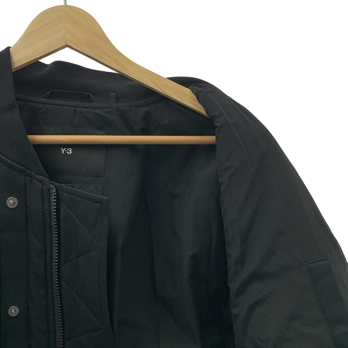 Y-3 / ワイスリー BOMBER / オーバーシルエット ロゴジップ ボンバージャケット ブルゾン