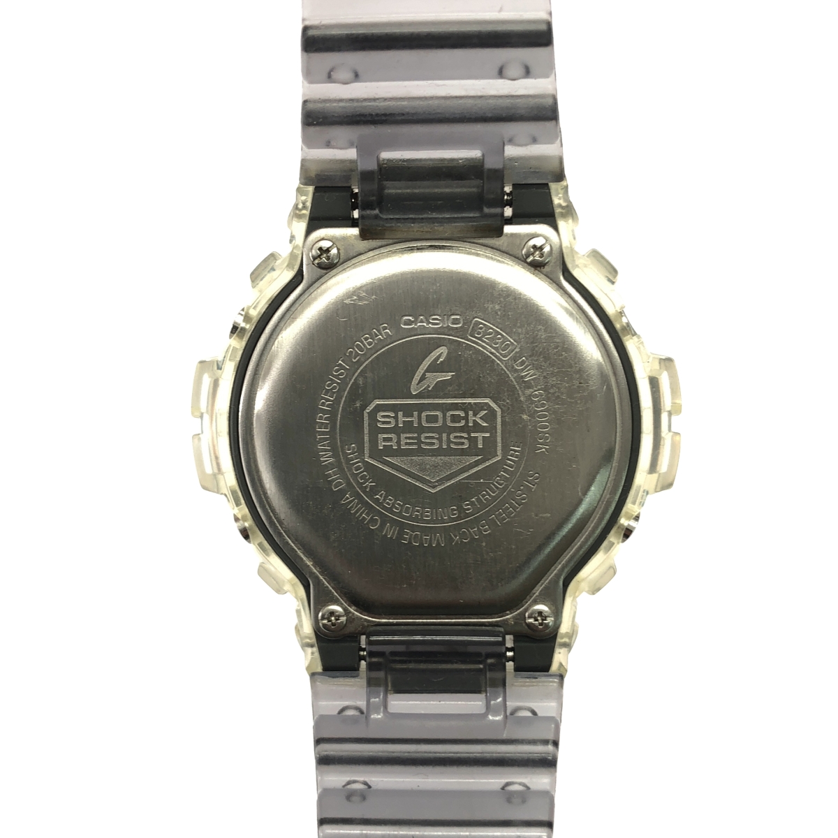 G-SHOCK / ジーショック 3230 クリア ラバー 腕時計