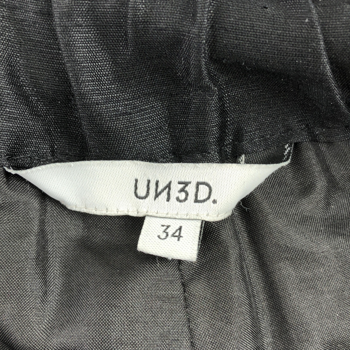 UN3D / アンスリード ORIGAMI PLEATS オリガミ プリーツ スカート