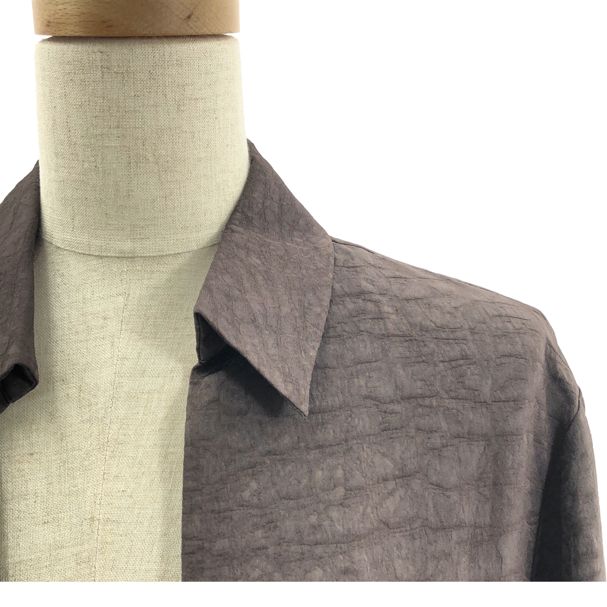 JACQUEMUS / ジャックムス Notte ロゴチャーム ジャガード ビスコース シャツ