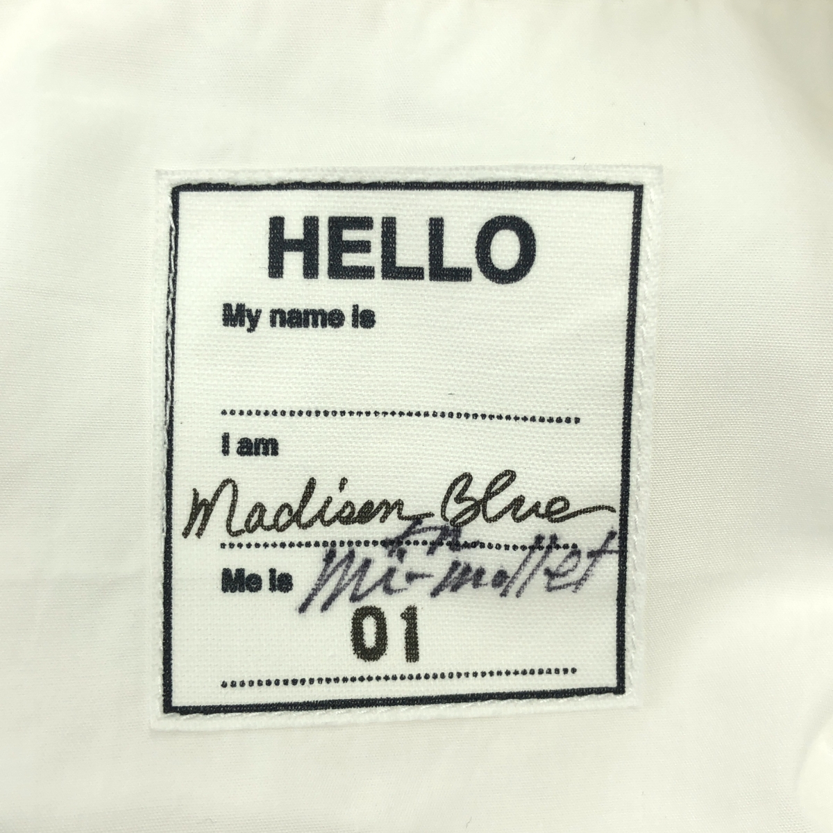 MADISON BLUE / マディソンブルー ×mi-mollet ミモレ / HAMPTON DRESS SHIRT ハンプトンドレスシャツ