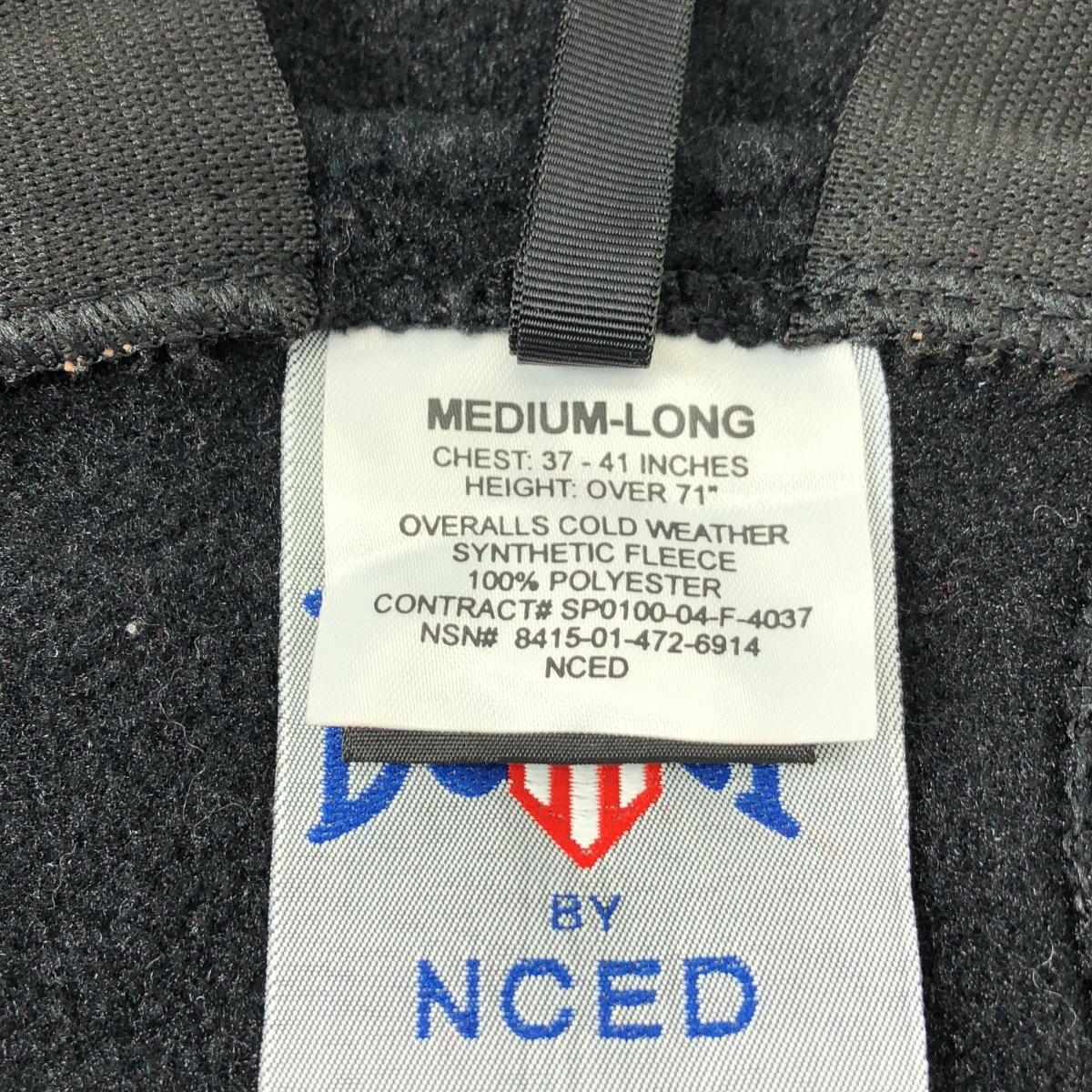 U.S.ARMY / アメリカ軍 COLD WEATHER OVERALLS フリース オーバーオール