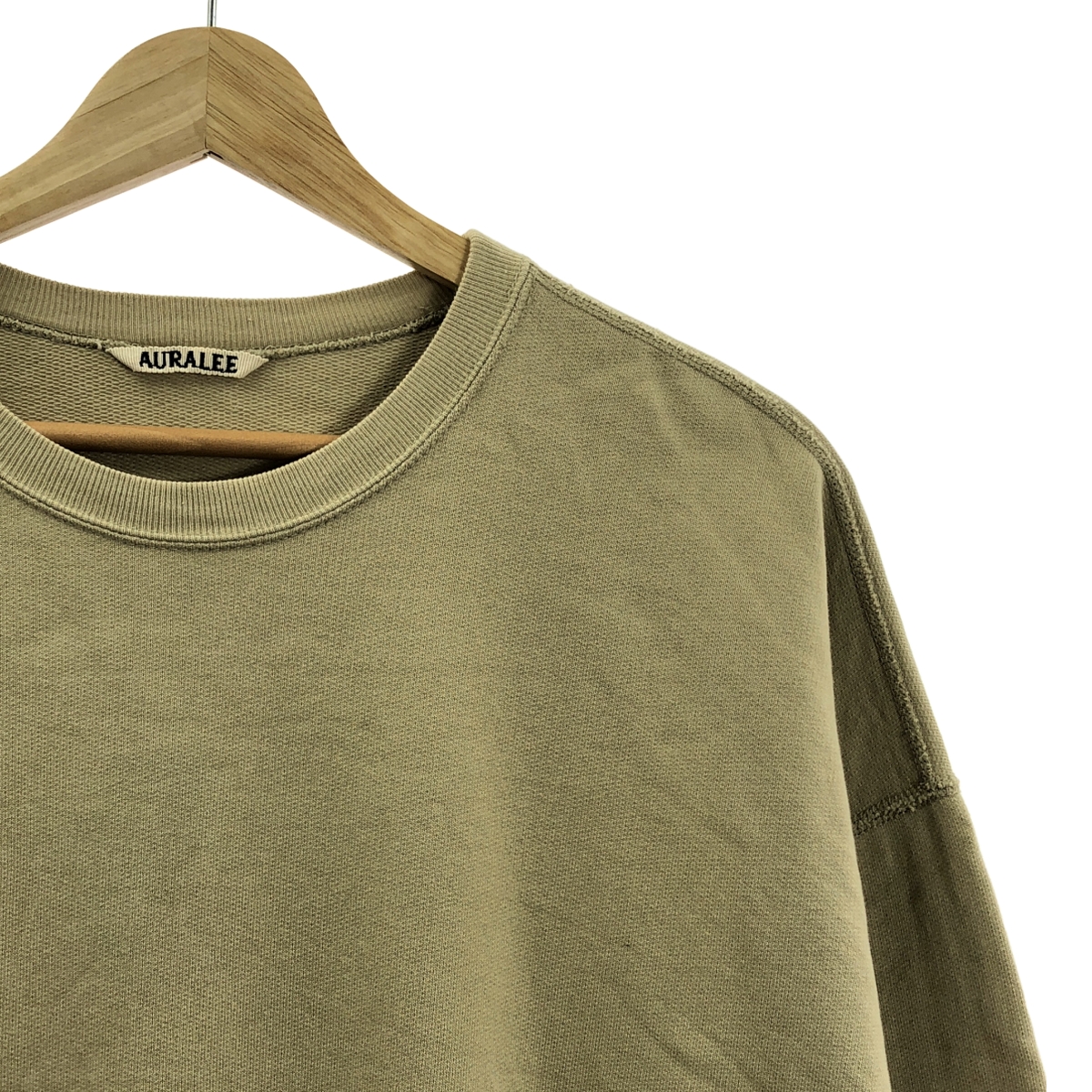 AURALEE / オーラリー SUPER SOFT SWEAT BIG P/O 裏起毛 クルーネック トレーナー