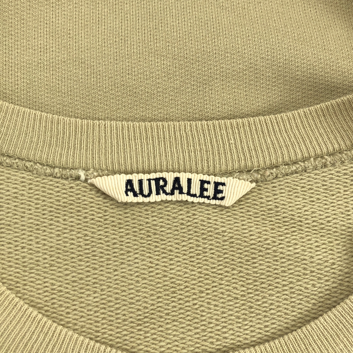 AURALEE / オーラリー SUPER SOFT SWEAT BIG P/O 裏起毛 クルーネック トレーナー