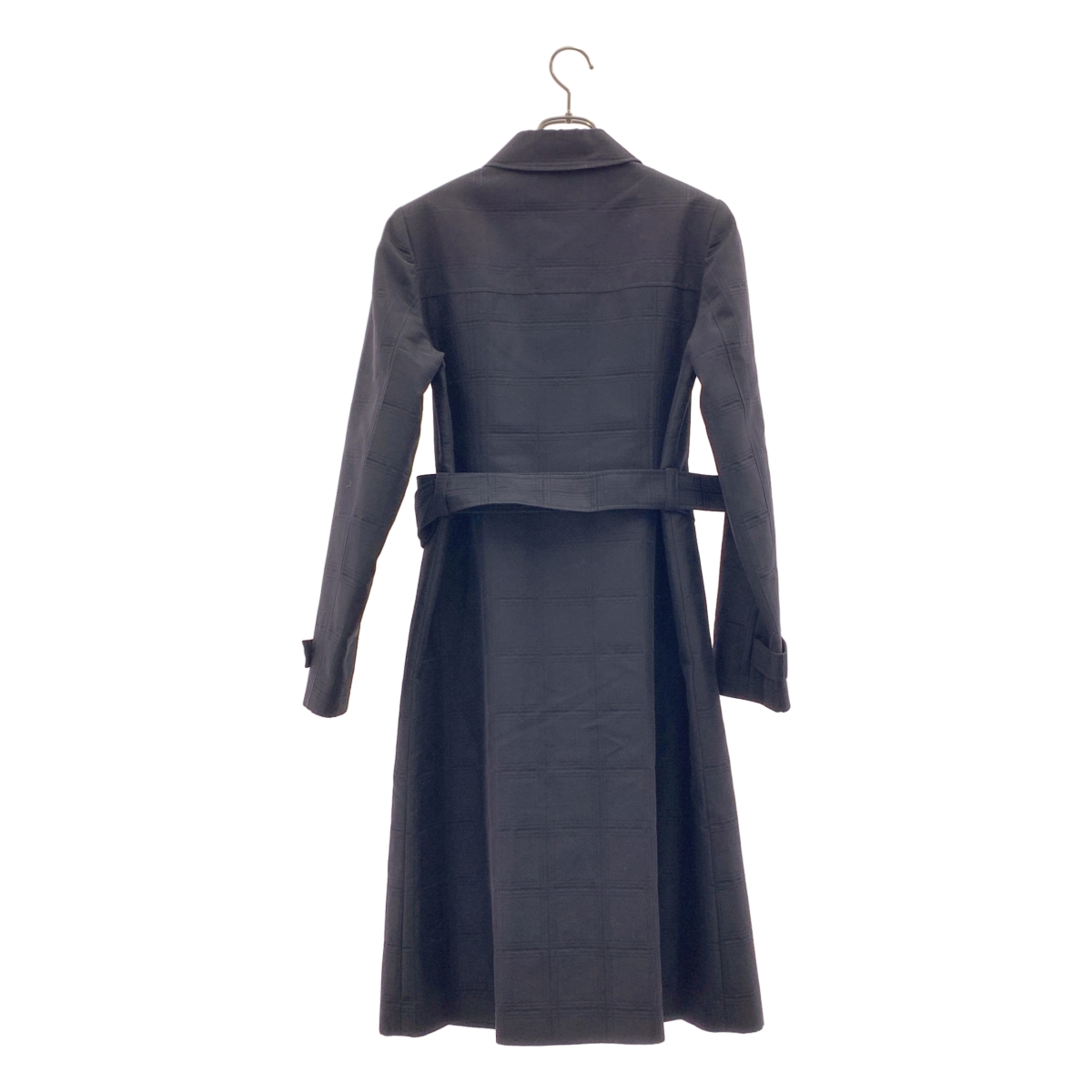 COURREGES / クレージュ ロゴボタン ベルテッド コート / 総裏地
