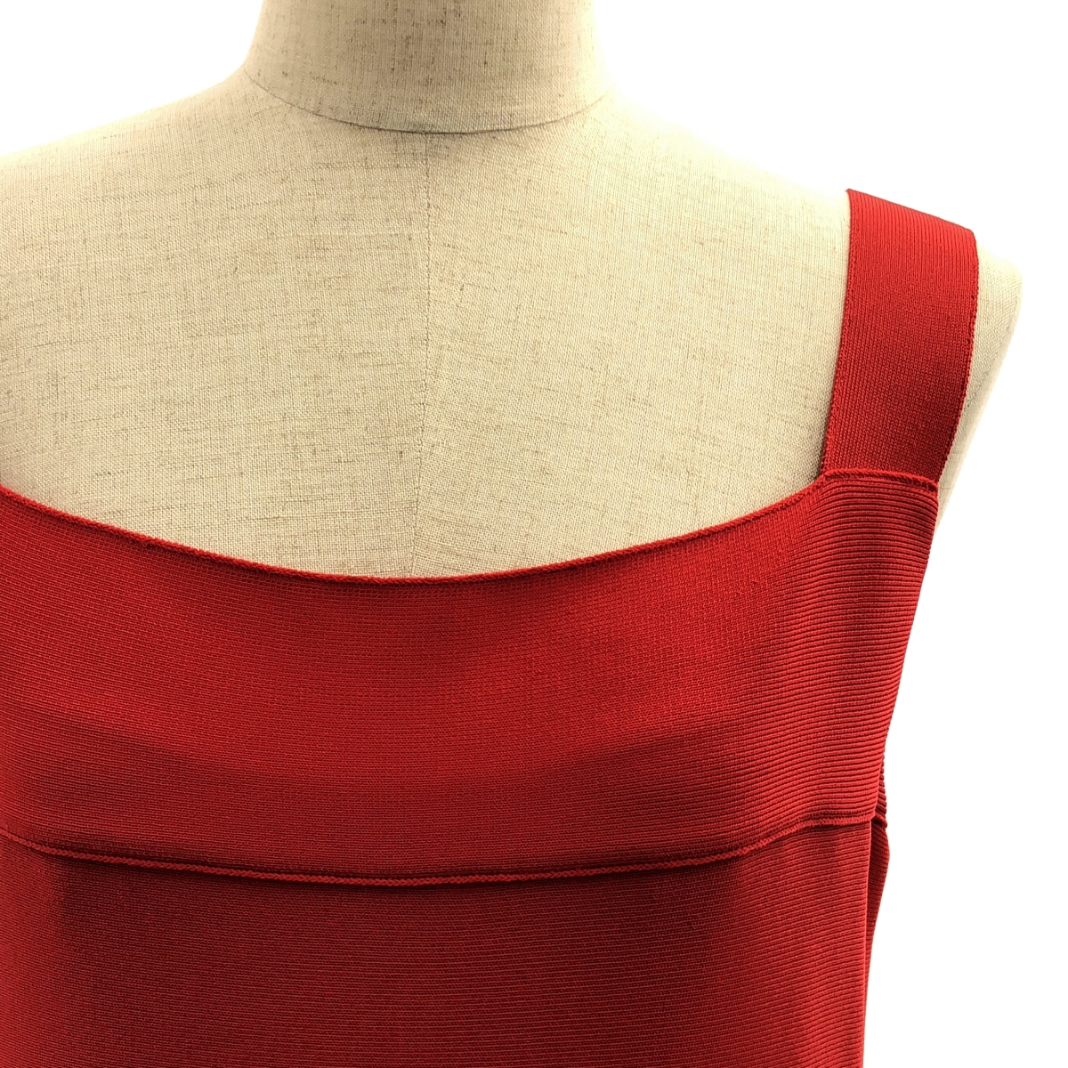 FOXEY / フォクシー ボリューム ノースリーブ ポケット付き ドレス ワンピース