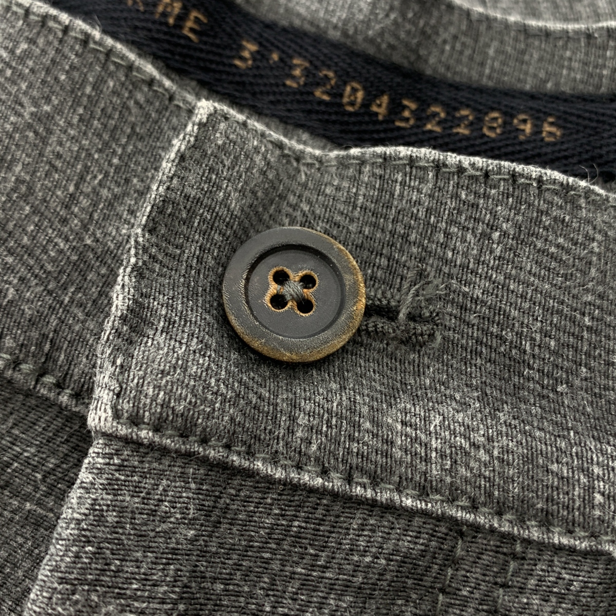 その他 ブラックデニム ワイドパンツ